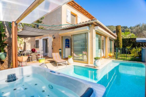 Jolie maison atypique avec piscine